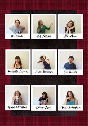 Page 14: Bio's for Tim Pellew, Eris Perring, Ella Sabine, Annabelle Sessions, Isaac Treuherz, Ben Walker, Megan Warinton, Doreen Zhou and Mara Zimmermann